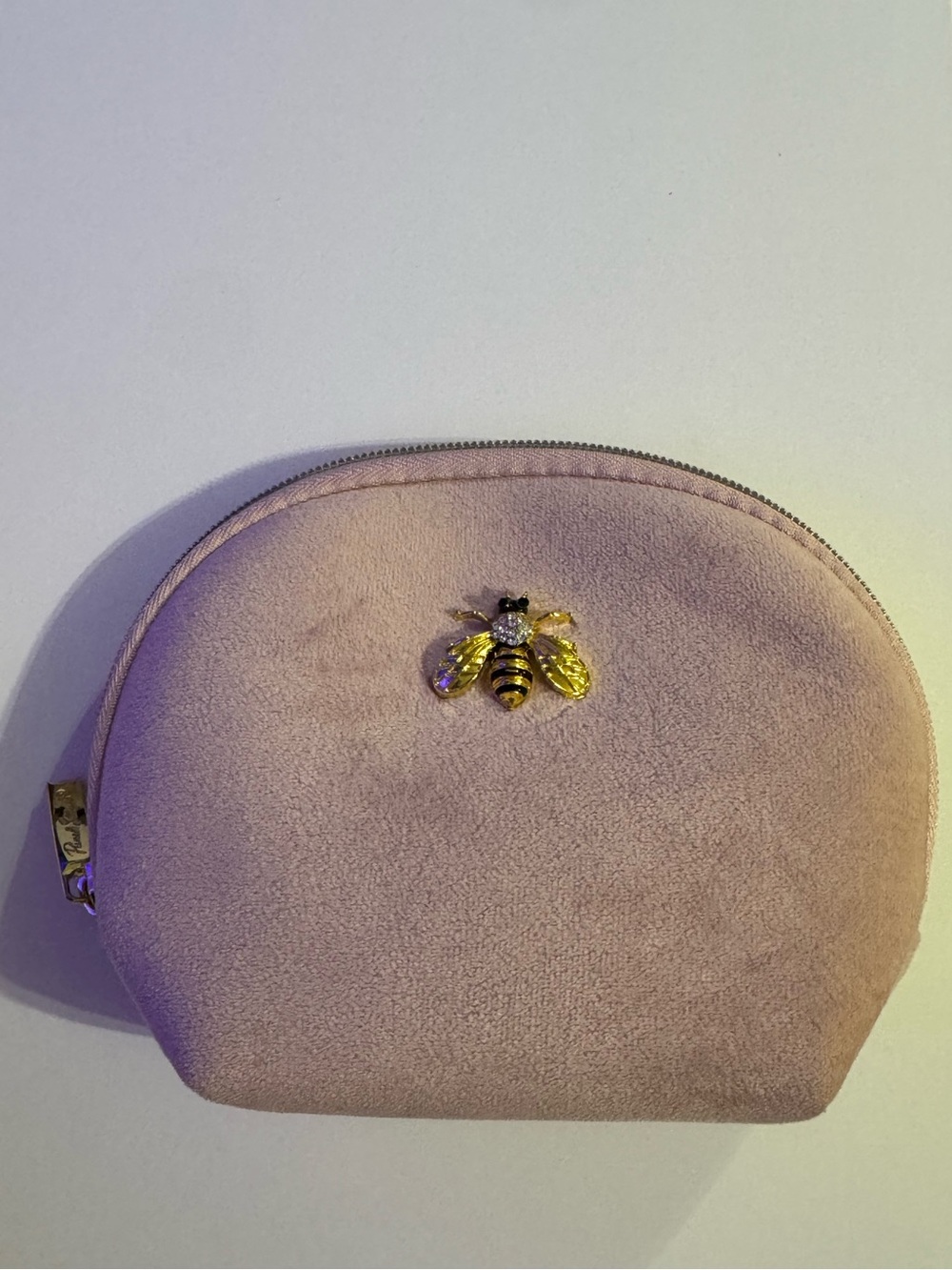 Pink bee pouch